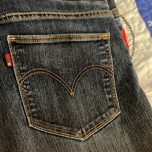 Levi's red tab pull on jeans in 4S
